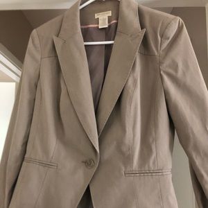Classic beige blazer